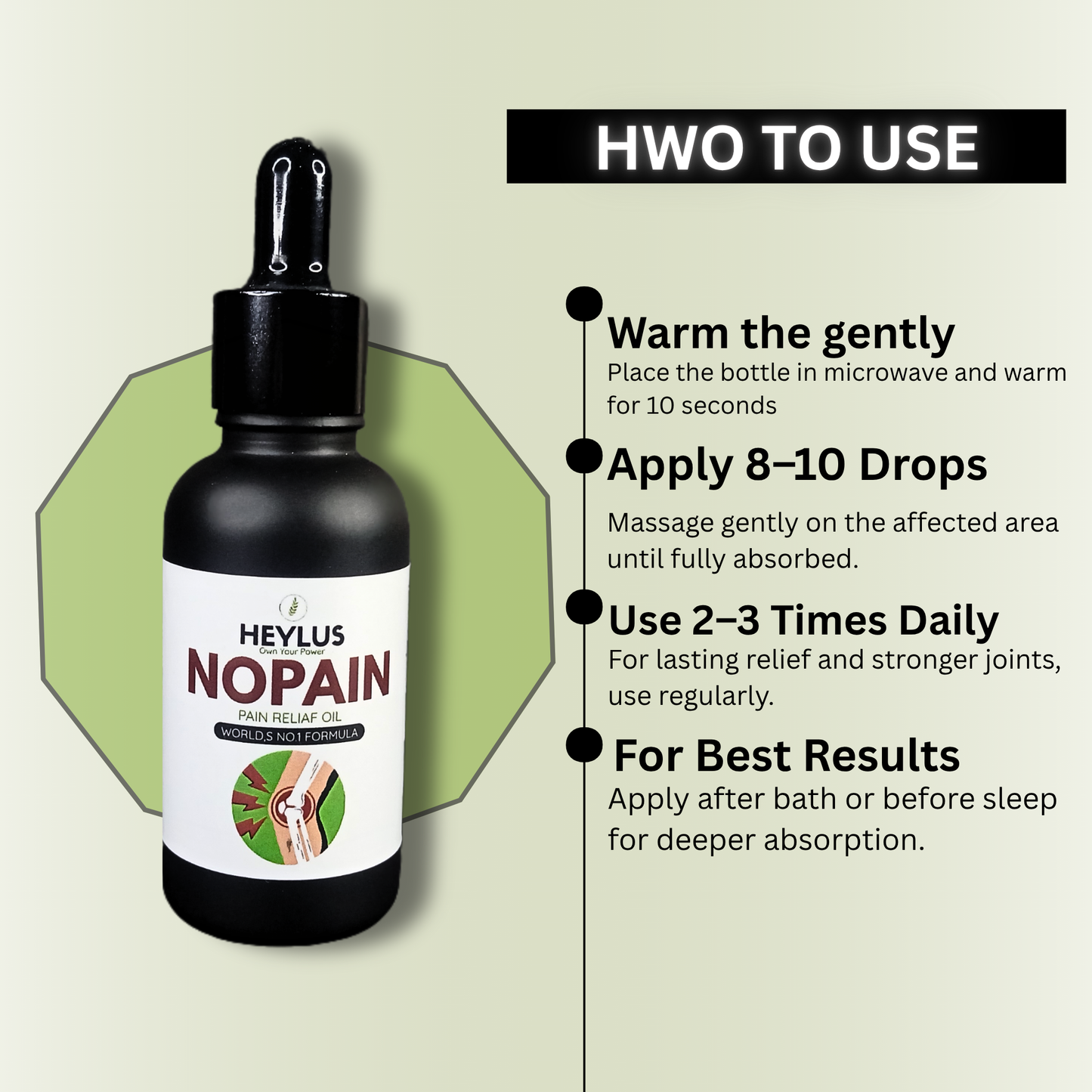 Heylus NoPain™ OIL