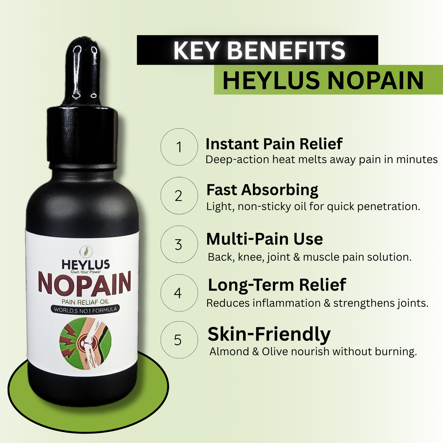 Heylus NoPain™ OIL